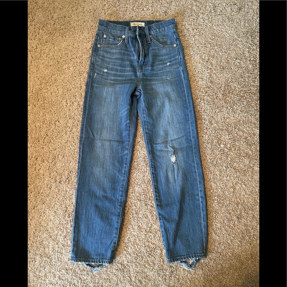 Madewell classic straight jean